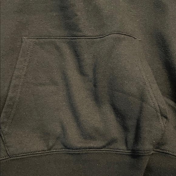 Jordan Boy’s Black Hoodie with Orange and Blue Accents - Picture 11 of 12